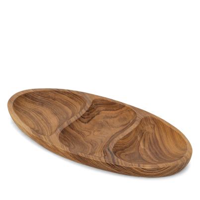 Darimana Teak-Schale oval 30cm