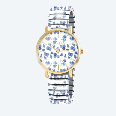 ChocoMoon Damenuhr "Blue Summer"