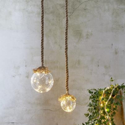 LED-Glaskugel maritim 15cm 