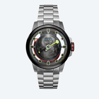 NUBEO Herrenuhr "Tranquility Automatic" schwarz