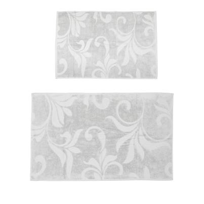 OTTO KERN Badteppich,  2er-Set, grau Rankenmuster,