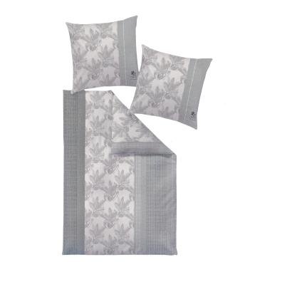 OTTO KERN Bettwäsche 4tlg. Blattdesign, grün