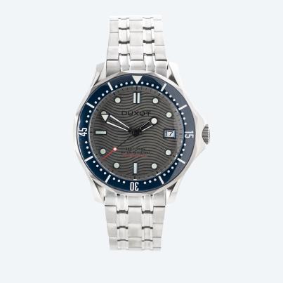 DUXOT Automatikuhr "Henri Diver" grau