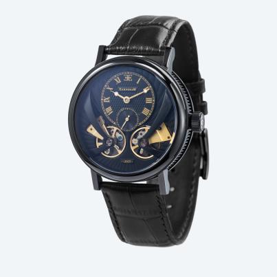 EARNSHAW Automatikuhr "Beaufort Anatolia" schwarz