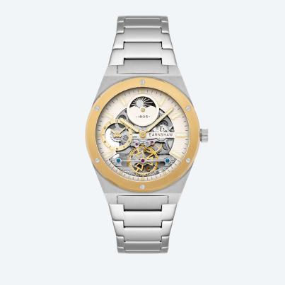 EARNSHAW Automatikuhr "Drake Dual Time"