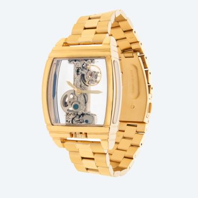 EARNSHAW Handaufzugsuhr "Wolver Bridge" gold