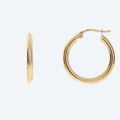 Creolen 585 Gelbgold