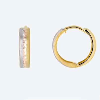 Creolen 375 Gelbgold
