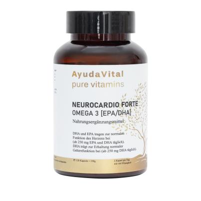 AYUDA VITAL NeuroCardio Forte Omega 3 (DHA & EPA)