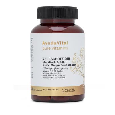 AYUDA VITAL Zellschutz Q10 plus Vitamine C+E+B2