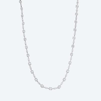 LG Collier 375 Weißgold Brillanten