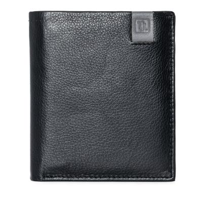 TESORO Lederbörse schwarz