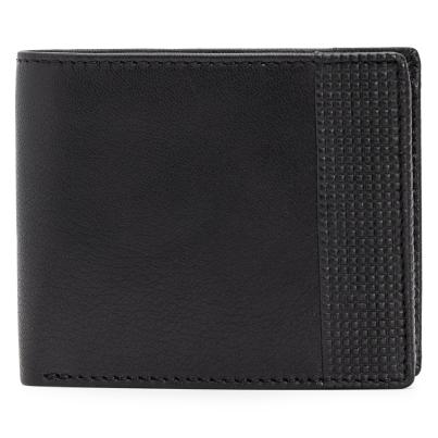 TESORO Lederbörse schwarz