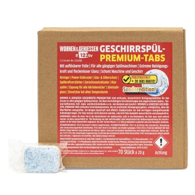 W&G Geschirrtabs 50+20 Stück