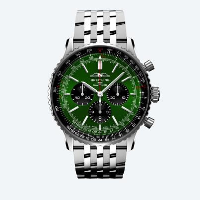 BREITLING Navitimer Chronograph 46 grün