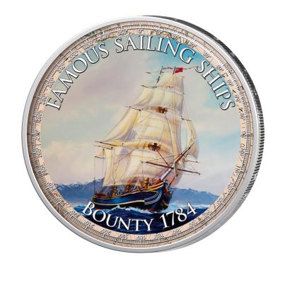 2 Euro Münze Segelschiff "Bounty 1784"