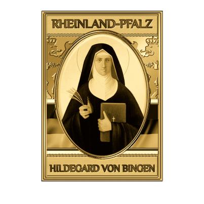 Goldbarren "Hildegard von Bingen" 1/500 oz.