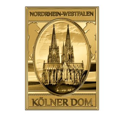 Goldbarren "Kölner Dom" 1/500 oz. Feingold
