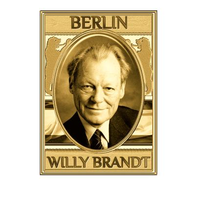 Goldbarren "Willy Brandt" 1/500 oz. Feingold