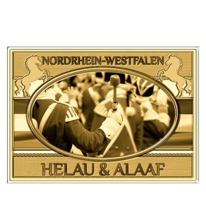 Goldbarren "Helau & Alaaf" 1/500 oz. Feingold