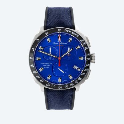 Jean Marcel Automatikuhr "Indianapolis" blau