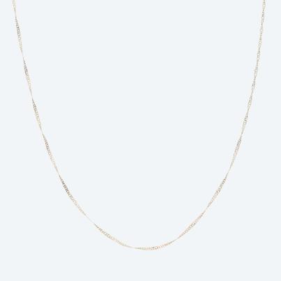 Singapurkette 585 Gelbgold ca. 45cm
