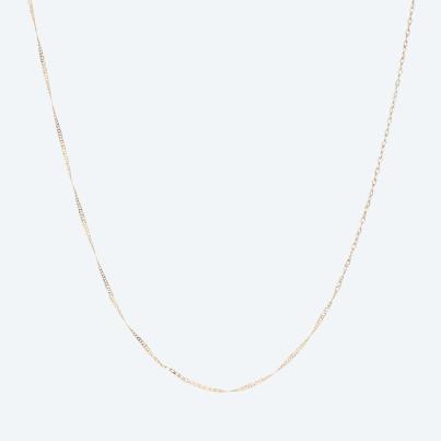 Singapurkette 585 Gelbgold ca. 50 cm