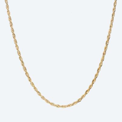 Kordelkette 585 Gelbgold ca. 45 cm