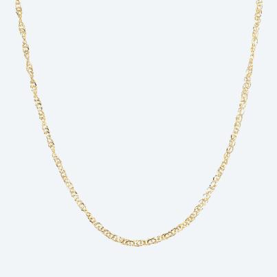 Collier 585 Gelbgold ca. 45 cm