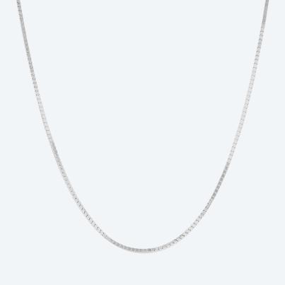 Venezianerkette 925 Sterling Silber rhodiniert