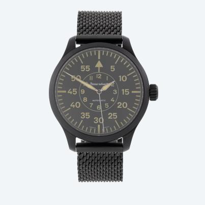 Messerschmitt Herren-Automatikuhr "Pilot" schwarz