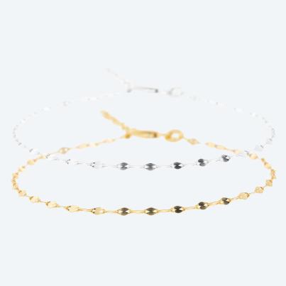 SET: 2 x Armband 925 Sterling Silber