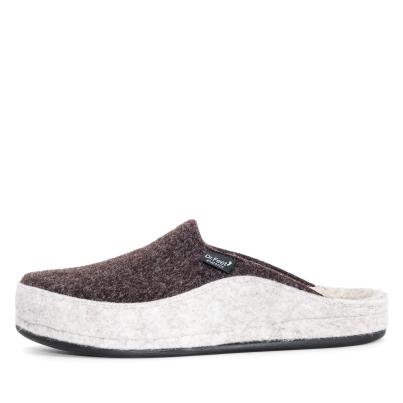 Dr. Feet Herrenhausschuhe braun