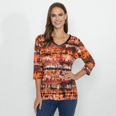 RÖSSLER SELECTION Damen Shirt multicolor