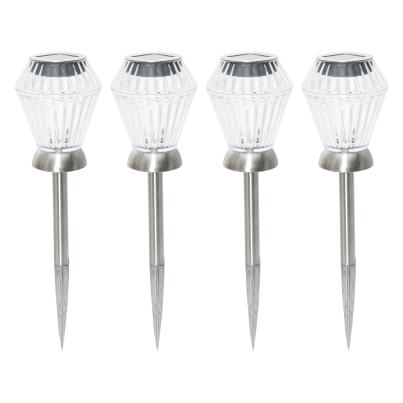Solarleuchten Diamant 4er Set