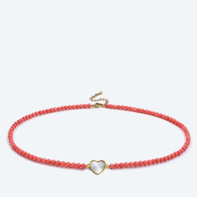 Collier Bambuskoralle