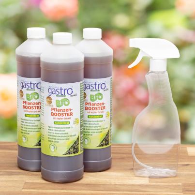 gastro BIO Pflanzen-BOOSTER 3L + Sprühflasche