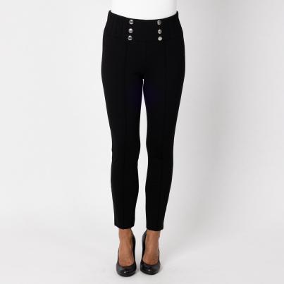 Perfectly JU Hose 'Bea' Slim schwarz
