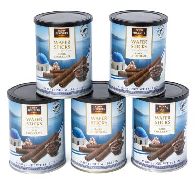 Feiny Waffelröllchen Zartbitter 5er Set