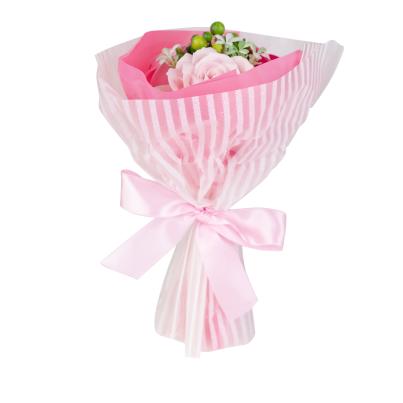 Badeblüte-Rosenstrauß pink