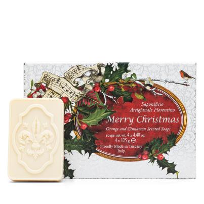 Fiorentino XMAS Seifenset Orange Zimt 4x125gr