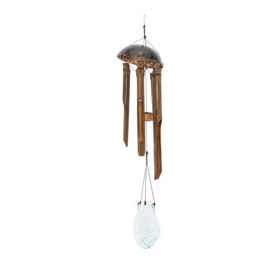 Windspiel mit Glas