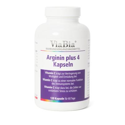 ViaBia Arginin plus 4 120 Kapseln