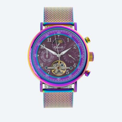 PortaS Herren-Automatikuhr "Spreetal" rainbow