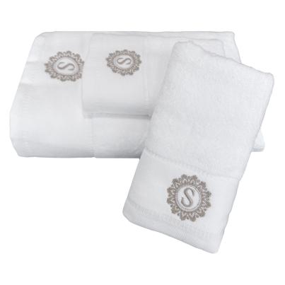 Premium Handtuchset 3tlg. weiß