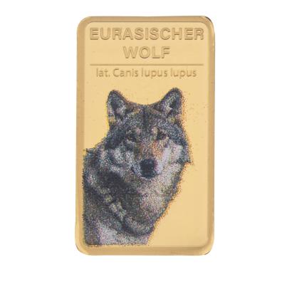 Goldbarren "Europäischer Wolf" 1/200 oz. Feingold