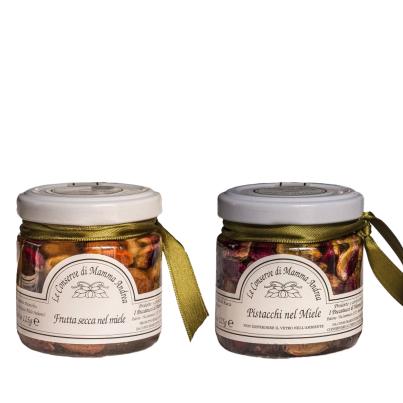 DUO Eingelegte Nüsse in Akazienhonig