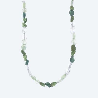 Collier Apatit, Prehnit, Quarz