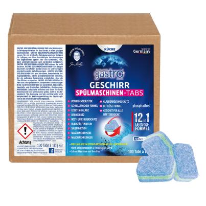 gastro 100 Stück Geschirrspültabs