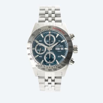 DELMA Herrenuhr "Montego Automatik" deep teal